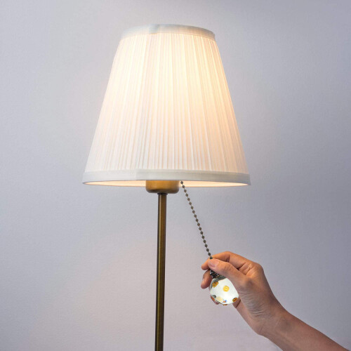Deckenventilator Mit Kristallzugkette Für Heimleuchte 2