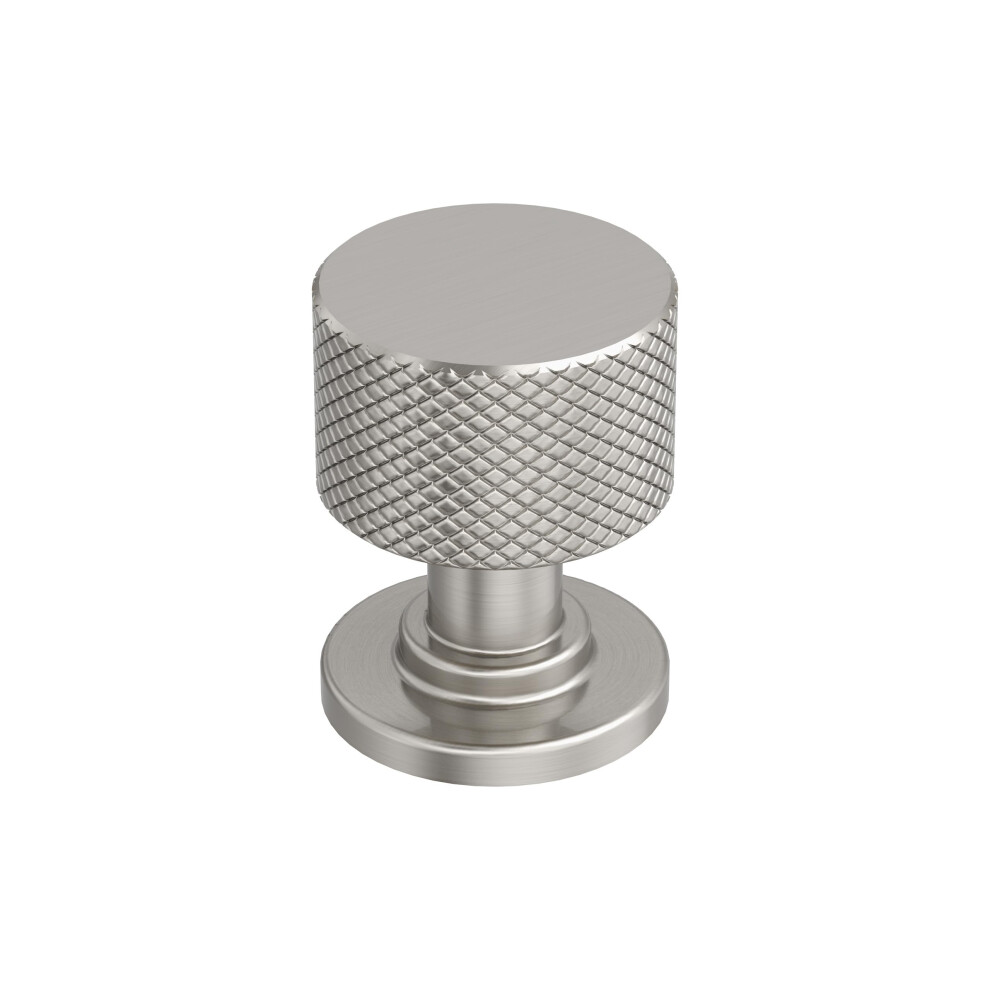 Photos - Furniture Hardware Amerock Balata 1 inch  Diameter Satin Nickel Cabinet Knob BP37620G10(25mm)