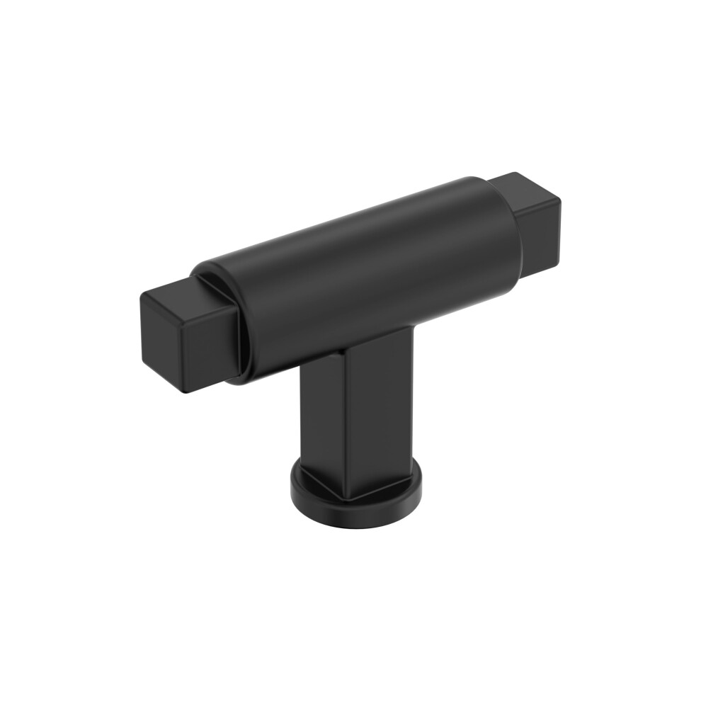 Photos - Furniture Hardware Amerock Balon 2 inch Length Matte Black Cabinet Knob BP37481MB(51mm)