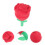 Rose , Blumenförmige Eisschale, Eismodul Für Cocktails 3