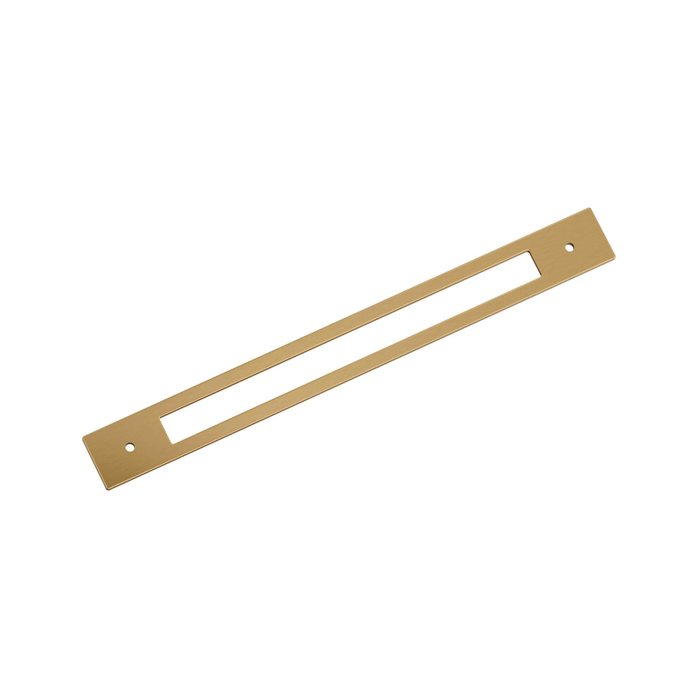 Photos - Furniture Hardware Amerock Medora 12 inch Center-to-Center Rectangle Champagne Bronze Cabinet Pull Backplate BP37789CZ(305mm)