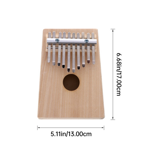 1 Set Diy Daumenklavier Handbemalt 10 Ton 1