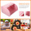 Retro Ohne Rostfrei Pink 5