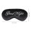 Durable Black Sleep Blindfold Silk Eye Mask with Adjustable Strap 2