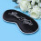 Durable Black Sleep Blindfold Silk Eye Mask with Adjustable Strap 10
