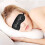 Durable Black Sleep Blindfold Silk Eye Mask with Adjustable Strap 5