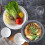 Straw Hat Platte Keramik Salatschale 5