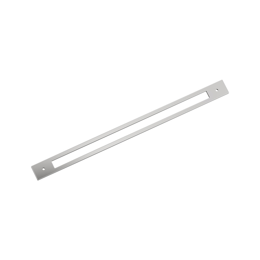 Photos - Furniture Hardware Amerock Medora 18 inch Center-to-Center Rectangle Polished Chrome Cabinet Pull Backplate BP3779026(457mm)