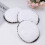 3 mikrofaser make-up- - wiederverwendbar weiß 6