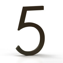 Mega-h?ndtag husnumre til udvendigt - 5'' Let at installere v?gmonterede husnumre til udvendigt - Heavy Duty Metal numre til adresse p? husets mo