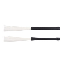 2 stk. nylon-draht schlagzeugbürste, percussion-bürstenstock, jazz