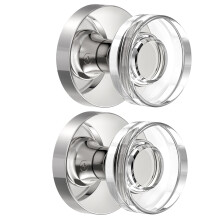 naubea 2 Pack Polrozott krm ajtkilincsek vegajt kilincsek Dummy ajtkilincsek Beltri Crystal Dummy ajtkilincs eloszobhoz s gardrbhoz