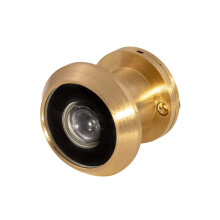Spioncino per distribuzione Viningrod per porte a pannelli stretti - Spioncino - Pannelli spessi 5/8"""" 7/8"""" (Confezione da 20 in ottone)