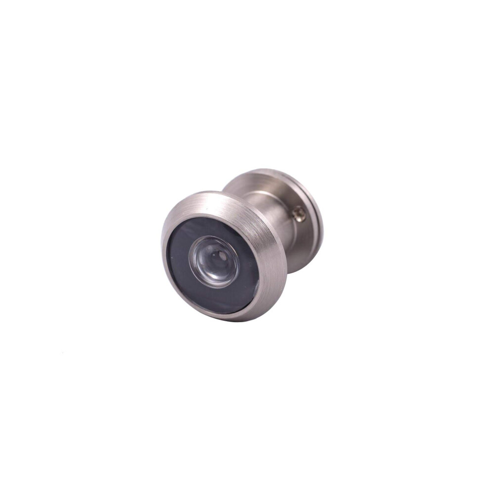 Viningrod Distribution Door Viewer For Narrow Panel Doors - Peephole (Satin Nickel) 5/8"""" 7/8"""" Panel Thickness 850055681187