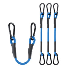 8 balen 24palcovch vysoce odolnch bungee kabelu s karabinami 190 lb Max. pevnost bungee popruhu pro nkladn kolo vozk Stren nosic Nkladk Sta