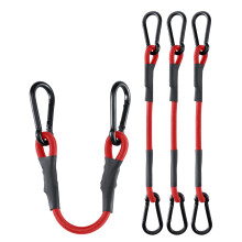 8 balen 48palcovch vysoce odolnch bungee kabelu s karabinami 190 lb Max. pevnost bungee popruhu pro nkladn kolo vozk Stren nosic Nkladk Sta