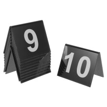 100Stk Tischnummern Schilder 1-100 Beidseitig