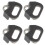 4Sets Premium ABS Camera Strap Hook Replacement Triangle Split Ring 1
