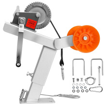 Soporte de Carretilla de Remolque VEVOR con Rodillo, Winch de 1200 lbs y Correa de 2 en x 25 ft
