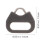4Sets Premium ABS Camera Strap Hook Replacement Triangle Split Ring 2