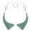 2Pcs DIY Curtain Tassel Hanging Decor Dark Green Polyester Charm 4