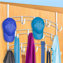LYNK Professional Home Ganci da porta - Appendiabiti da porta con 14 ganci - Porta asciugamani da porta - Appendere asciugamani o vestiti - Bagno