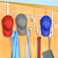 LYNK Professional Home Ganci da porta - Appendiabiti da porta con 9 ganci - Porta asciugamani da porta - Appendere asciugamani o vestiti - Bagno,
