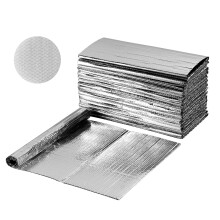 VEVOR Double Reflective Insulation Sheet 16PCS Double-Sided Aluminum Foil Radiant Barrier 6mm 24 in x 4 ft Dual-Layer Air Bubble Heat Reflective S