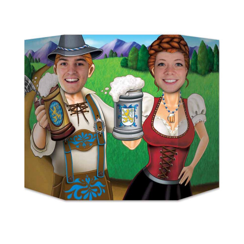 Beistle Oktoberfest Par Foto Prop