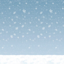 Insta-Theme Backdrop for Winter Sky by Beistle