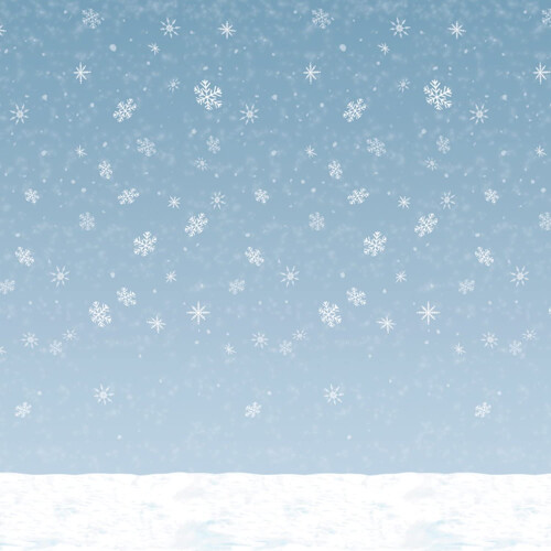 Insta-Theme Backdrop for Winter Sky by Beistle