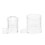 2 futtertrog transparent für eidechsen & 10