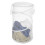 Whitmor Whitmor 15-Inch Vouwbare Wasmand Wit 1