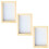 3-teiliges Holz-Handpapier-Set mit Form, und Siebgitter 1