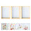3-teiliges Holz-Handpapier-Set mit Form, und Siebgitter 7