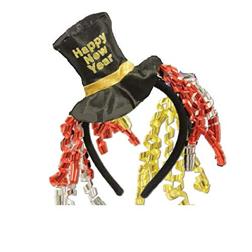 Happy New Year Headbands (asstd colors) Party Accessory (1 count) (1/Pkg) 2