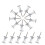 200pcs Transparent Pushpins Map Push Pins Tacks For School Home Office 1