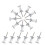 200pcs Transparent Pushpins Map Push Pins Tacks For School Home Office 3
