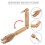 1 Paar Realistisches Holzarm-Modell Beweglicher Mannequin Hellbraun 9