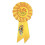 Kys mig det er min f?dselsdag Rosette 1