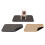 1 wc-pad, wasserabsorbierend, für , grau s 8