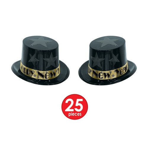 Beistle Gold New Year Star Assorted Party Kit for 50 2