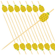 100 lebensmittel-spieße für , martinis, partyzubehör