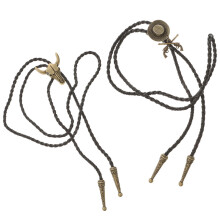 2 vintage bolo verstellbar herren cowboy accessoires