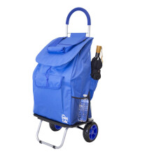 dbest products Vet vozk Dolly Blue Skldac nkupn kok s potravinami