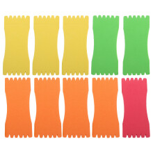10 5x12 cm con y espuma, color surtido