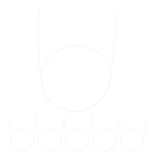 6 uds. de nylon para con fieltro, kit diy creativo