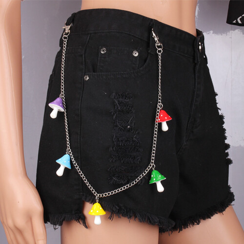 con colgantes de para jeans y 2