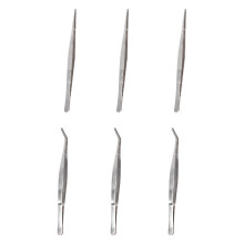6Pièces Outils Jardin Main Acier Inoxydable Pinces Ergonomiques Argent