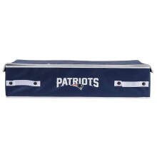 Franklin Sports NFL New England Patriots Cajas de Almacenamiento Bajo la Cama - Grande, 66 x 46 x 15 cm